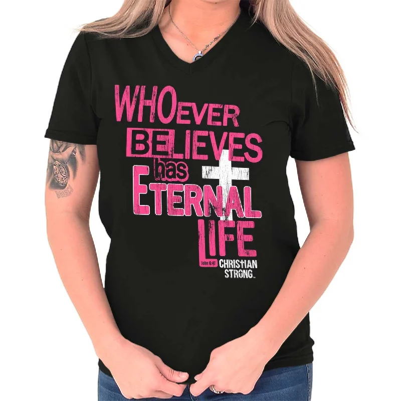 Eternal Life V-Neck T-Shirt