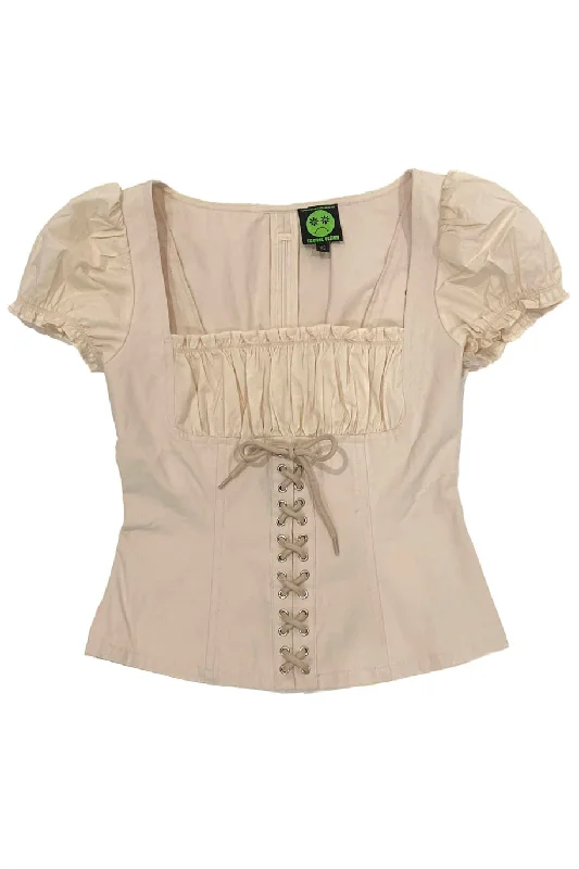 Alice Off-White Underbust Corset Top