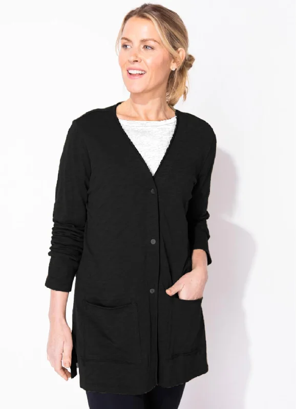 Escape Roll Front Pocket Cardigan