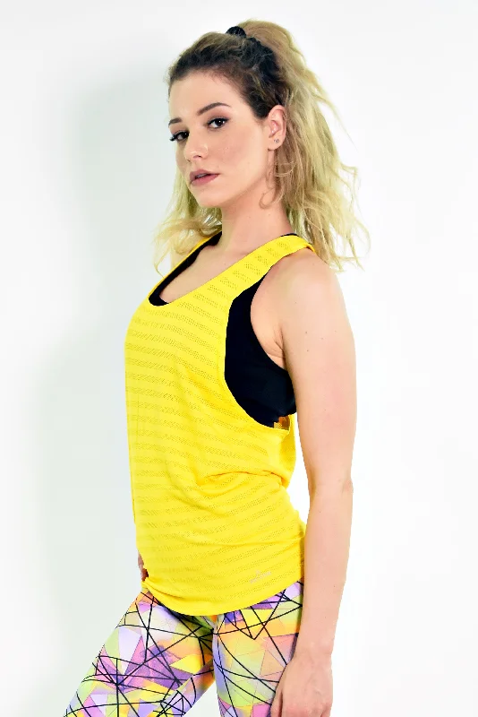 Tremelina Tank - Yellow